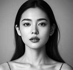 Portrait of a woman.