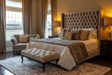 Elegant Luxurious Bedroom Design