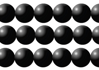 black and white eggs