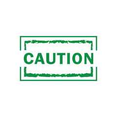 green caution rubber stamp, flat education label minimalist design for digital and print projects
 Graphic Design Icons Making a Huge Impact on Visual Aesthetics
