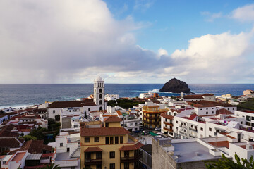 Obraz premium Garachico, Tenerife. A beautiful town at the northwest of Tenerife. It preserves a precious historical and artistic heritage. It was the island's main port until it was buried by a volcano in 1706