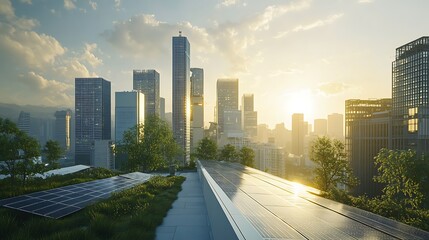 Minimalist sustainable home featuring vertical greenery and tranquil water spaces image