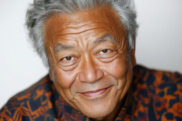 Smiling Elderly Man Portrait