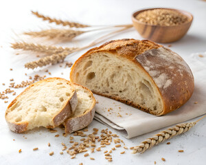 Freshly Baked Artisan Sourdough Bread