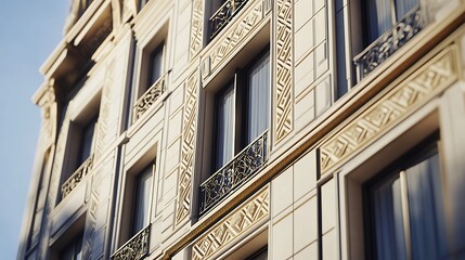 Obraz premium A glass masterpiece bathed in the radiance of night