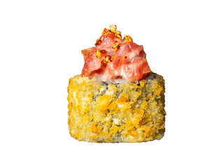 sushi rolls with fish
