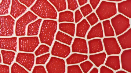 Fototapeta premium Abstract Red Cracked Texture Background Pattern