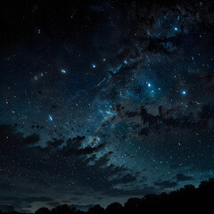 Fototapeta premium night sky with stars