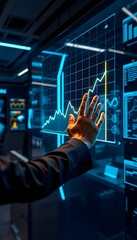 Artificial Intelligence Enhances Investment Decisions Advanced Financial Visualization Techniques Reveal Strong Upward Trends in Global Markets.
