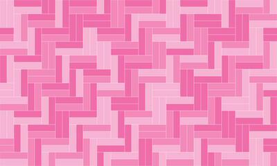 An abstract vector background displays multiple overlapping pink and red rectangles, forming a unique and engaging geometric pattern ideal for stylish and professional visual designs.
