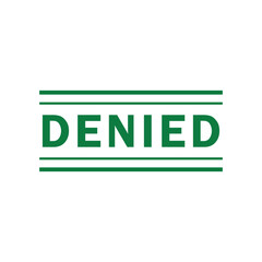 green denied rubber stamp, flat education label minimalist design for digital and print projects
 Graphic Design Icons Making a Huge Impact on Visual Aesthetics
