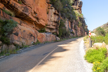 On the Gifberg Pass in the Western Cape of South Africa