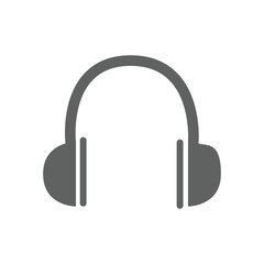 headphones and microphone vector illustration