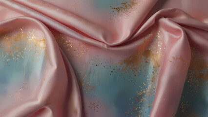Fototapeta premium Iridescent Textile Fantasy Backdrop