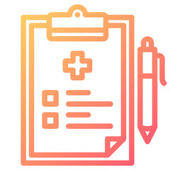 Fototapeta premium Clipboard Icon