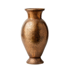 Antique Copper Vase with Unique Hammered Texture and Elegant Shape for Home Decor