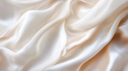 Obraz premium Delicate silk fabric draped elegantly.