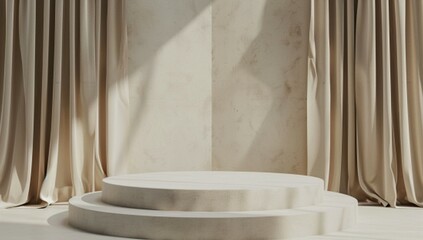 green natural podium  palm green natural tropical wild concept