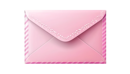 Envelope with Pink Design png