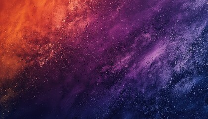 Fototapeta premium Vibrant cosmic abstract background of deep colors
