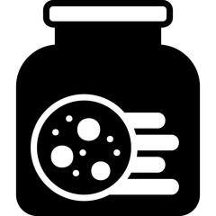 Cookies glyph icon