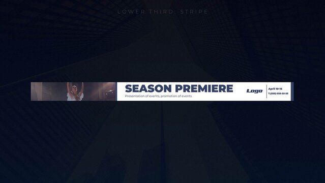 Lower Third: Stripe 05