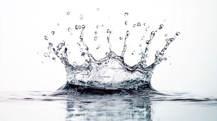 Freeze-Frame of a Water Splash