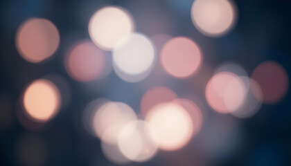 Abstract blurred bokeh lights background festive celebration backdrop overlay design element soft focus glow shiny shimmer