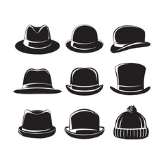 set of hats
