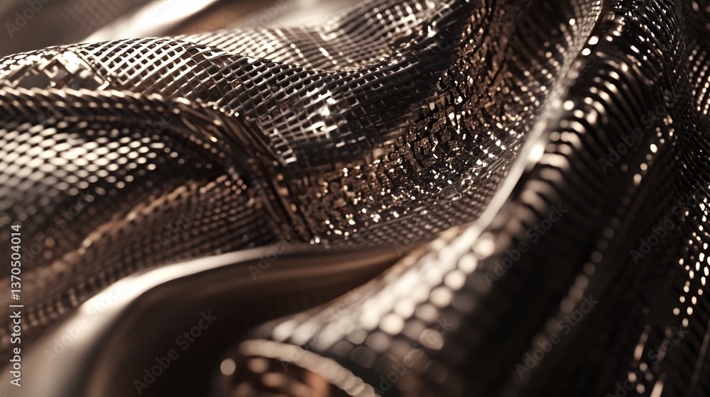 Poster abstract metallic grid texture background