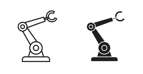 robot arm icon