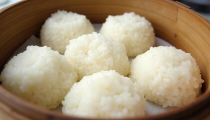 Fragrant and soft glutinous rice balls