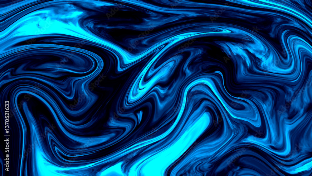 Poster abstract colorful liquid background smooth wave and glossy. luxurious colorful liquid marble surface