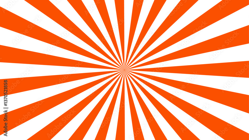 Poster abstract background with classic vintage sun rays. swirling pattern background with vortex starburst