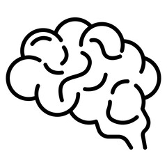 Brain Line Icon