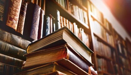 Obraz premium Celebrate the timelessness of literature. 