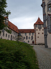Balade dans la ville de Fussen en Bavi&egrave;re en Allemagne, Europe