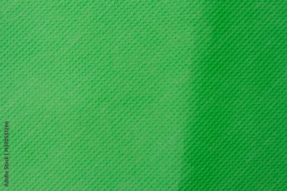 Poster green textured background creating a diagonal line dividing two different shades of green