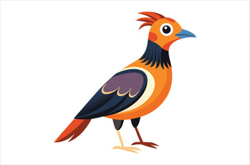 Obraz premium Webbird vector, icon vector illustration, bird silhouette of a bird isolated on a white background, eps, png, svg, vector,