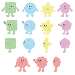 3 각도로 바라본 shape 친구들