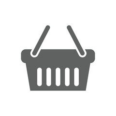 shopping basket icon vector illustration