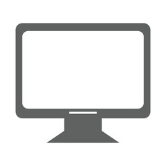 lcd tv monitor vector illustration