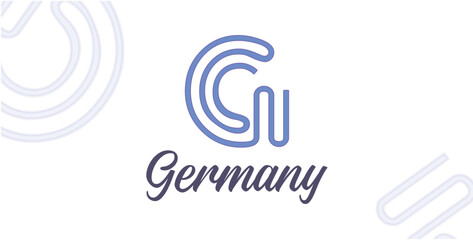 G Word Logo Design , Tech.eps