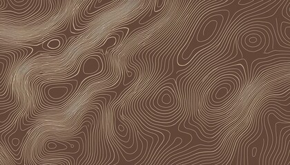 Fototapeta premium Background of topographic line contour map, geographic grid map