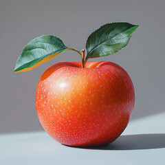 A_fresh_red_apple