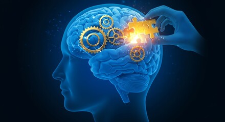 Obraz premium Putting the Pieces Together A Concept of Brain Function and Intelligence