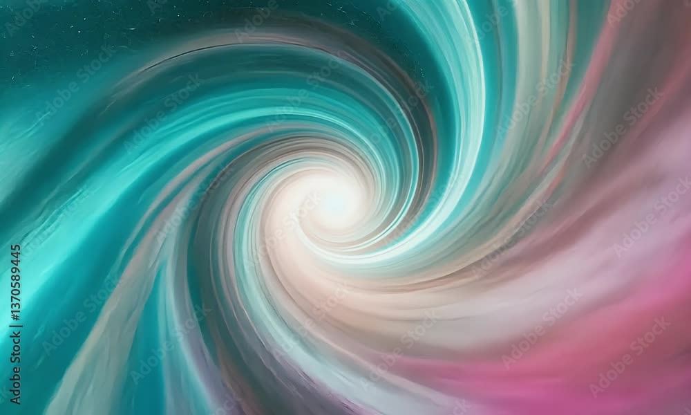 Poster infinite deep space view of a celestial nebula glowing with energy as galaxies spiral and distort ar