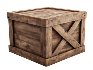 old wooden box