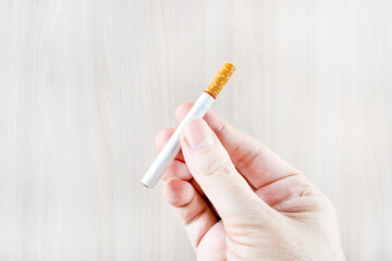 Cigarette in Hand