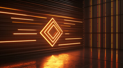 Vector realistic isolated neon sign of VIP frame logo for decoration and covering on the wall background. Concept of luxury.